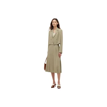 GOELIA Skirt Set Women's Fruit Green