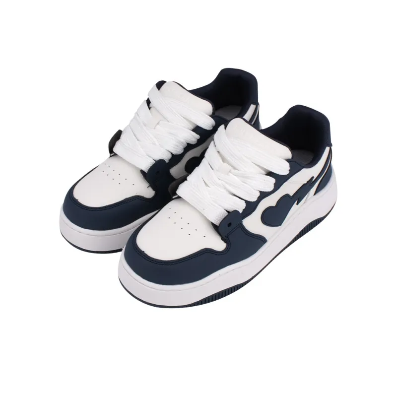 BOLTHEAR x AND U Anti Slip And Wear Resistant Height Increasing Low Top Skateboard Shoes Unisex-3