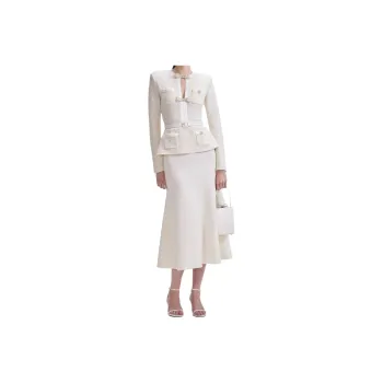 Self portrait Cotton wool Blend Dress