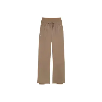 PUMA Modest Activewear Athletic Trousers Women's Taupe