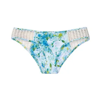 Victoria's Secret Swimming Shorts Women's Blue Print