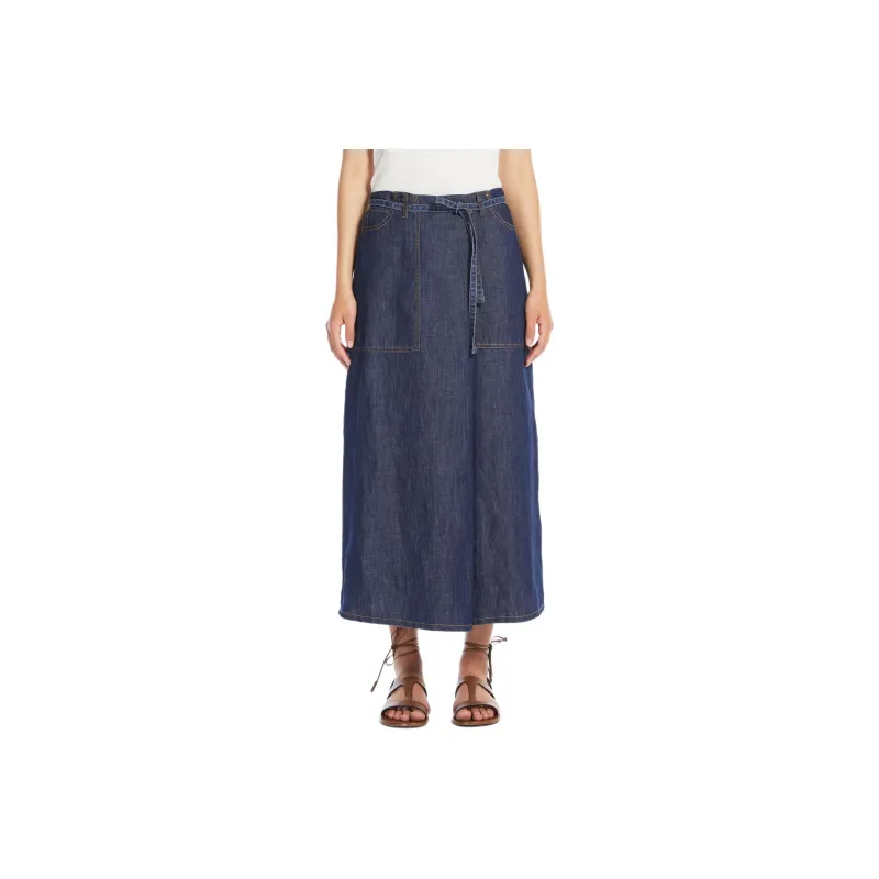WEEKEND MaxMara Casual Long Skirts Women's Blue-0