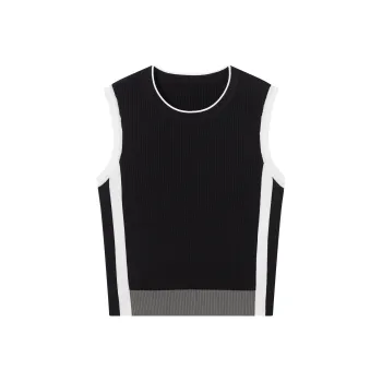 DIALOGUE Tank Tops Women's Tranquil Black