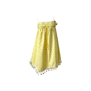 GTLA Slip Dresses Women's Yellow