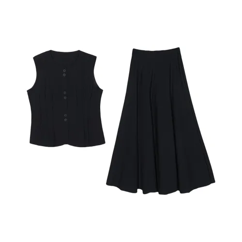 ERIRI Two Piece Skirt Sets Women's
