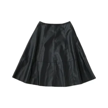 MOUSSY Casual Long Skirt Women's Black