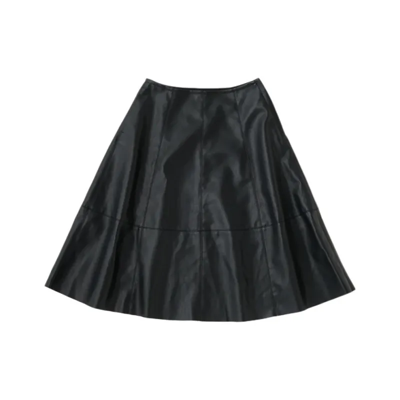 MOUSSY Casual Long Skirt Women's Black-0