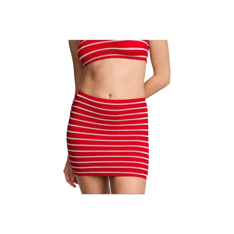 Victoria's Secret Swim Dresses & Skirts Women's Red White Stripes-0
