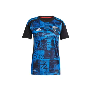 Adidas Free Shipping With AdiClub San Jose Earthquakes 25/26 Home Jersey