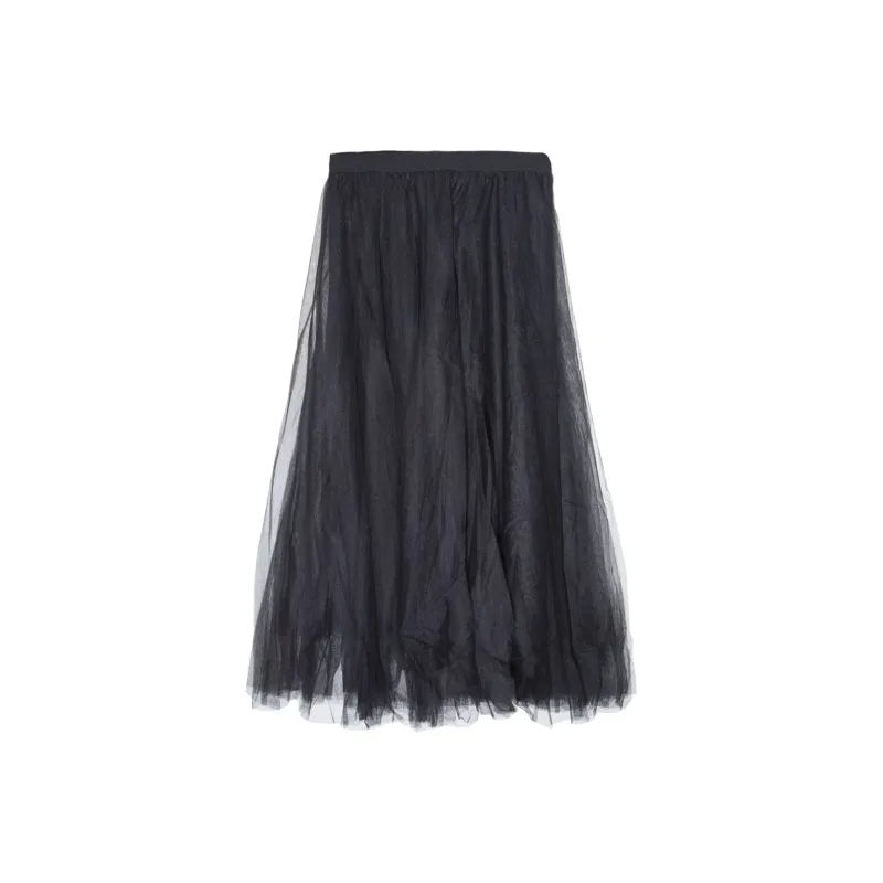 Menglaini Casual Long Skirt Women's-0