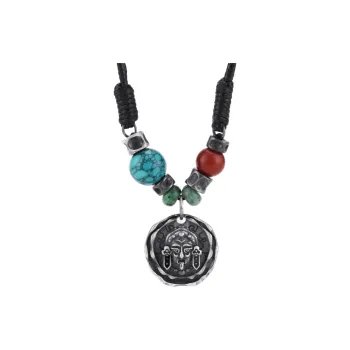 Silver Art S999 Fine Silver Sterling Silver Necklaces Men's