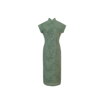 Clothes Cut By Time Cheongsam Women's Green