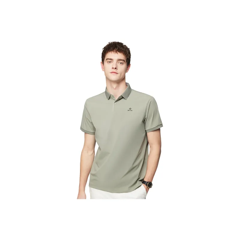 Red bean Polo Shirts Men-0