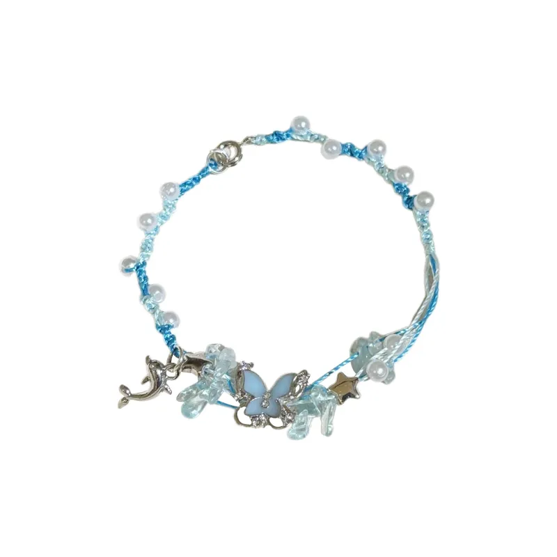MIDNIGHT MOMENT Alloy Rope Bracelets Women's-0