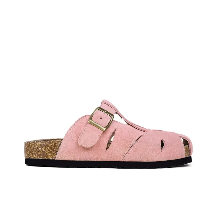 Uncle's House EVA Slip Resistant Abrasion Resistant Closed Toe Slippers Women's-10