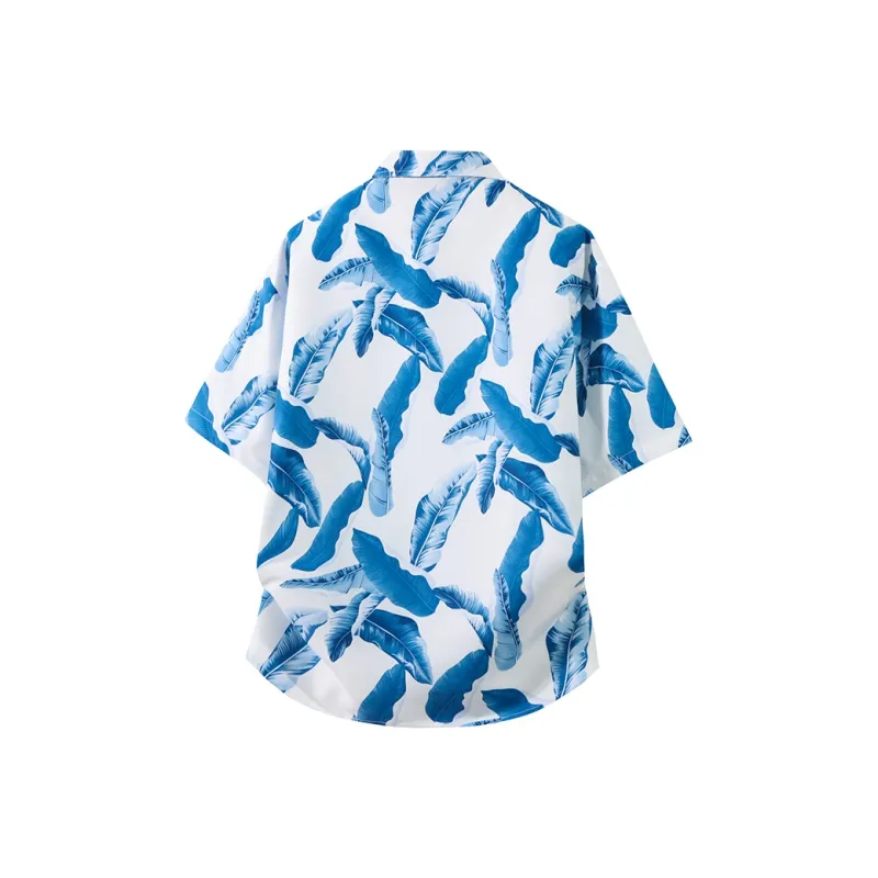 APUNCHLINEWORKSHOP Summer Hawaii Style Shirt Men's-5