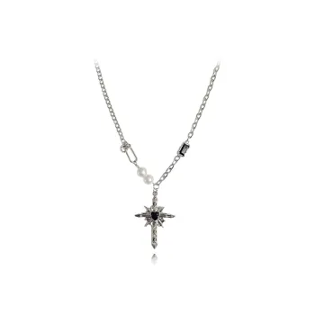 LuluCanaan Titanium Steel Necklaces Unisex