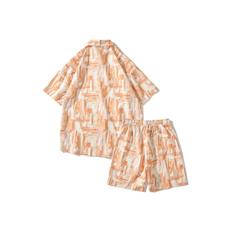 Fakeyoung Shirt Matching Set Unisex-7