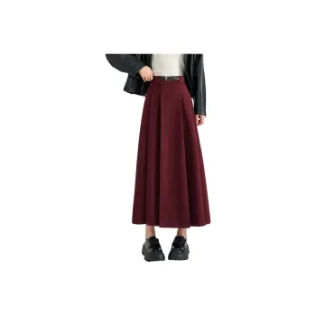 Oudifu Casual Long Skirts Women's