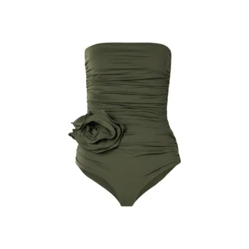 Magda Butrym Pleated One Piece Swimsuit