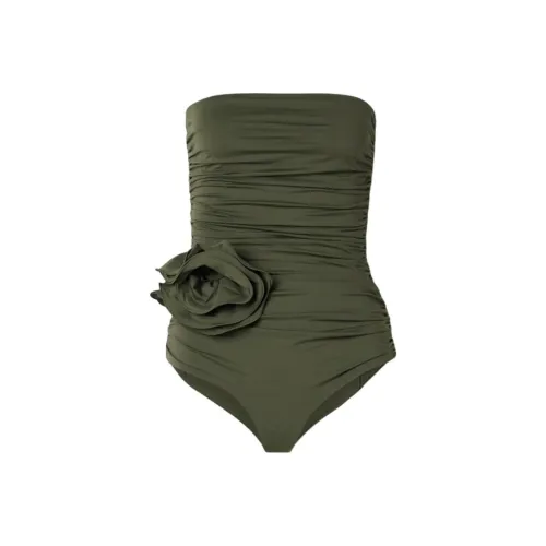 Magda Butrym Pleated One Piece Swimsuit