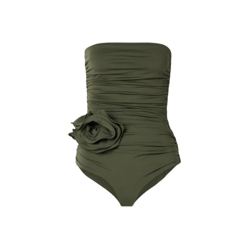 Magda Butrym Pleated One Piece Swimsuit-0