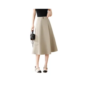TERRE BLEUE Casual Long Skirt Women's