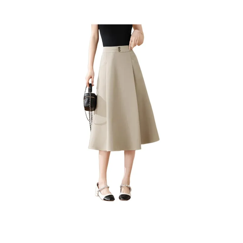 TERRE BLEUE Casual Long Skirt Women's-0