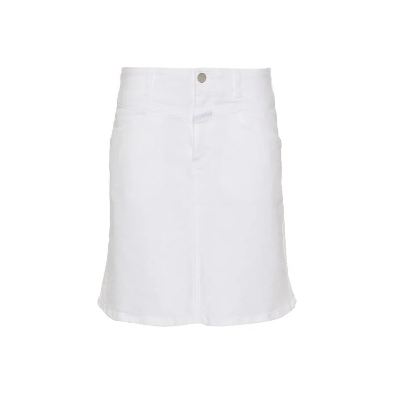 CLOSED Denim Short Skirts Women's White-0