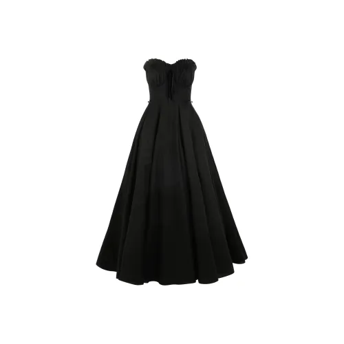 Selkie Collection FW24 Evening Dress Women's Black