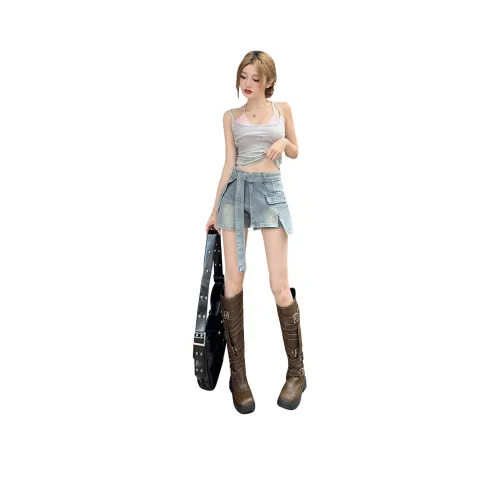 ZAZN Denim red Women's Blue