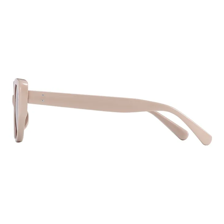 BERTHA Plate Frame TR/Memory Plastic Cat Eye Sunglasses Unisex-2