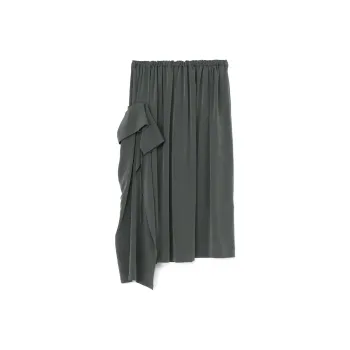 Yohji Yamamoto Casual Long Skirt Women's Blue Green
