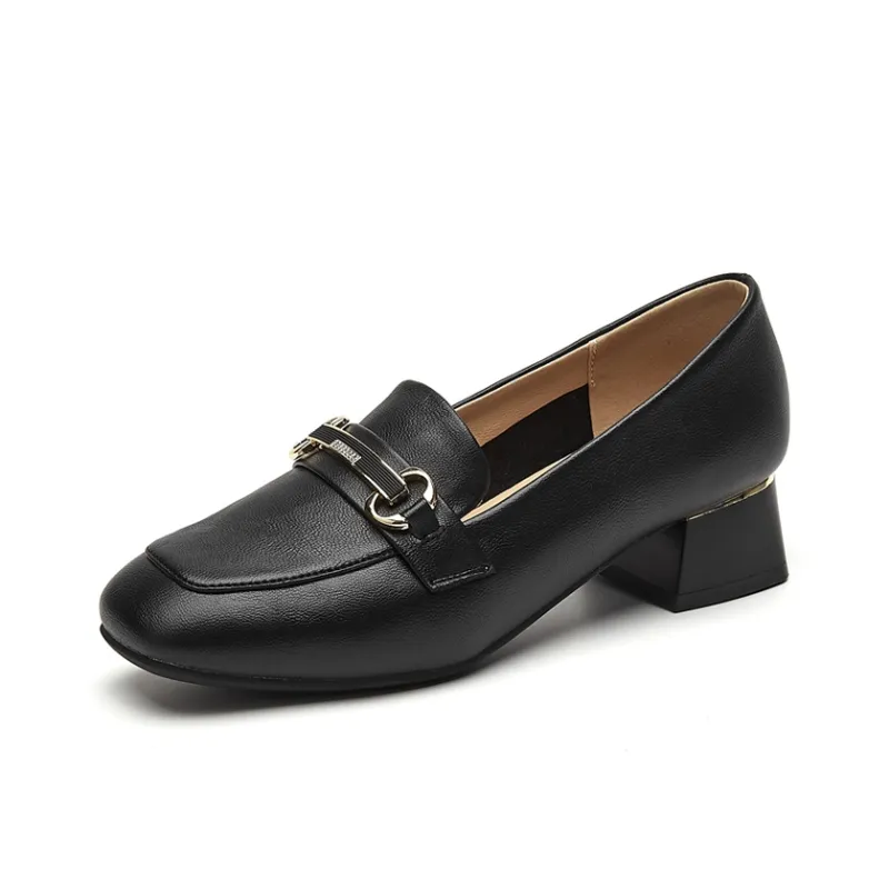 DAPHNE Loafers Women's Black/Ecru-6