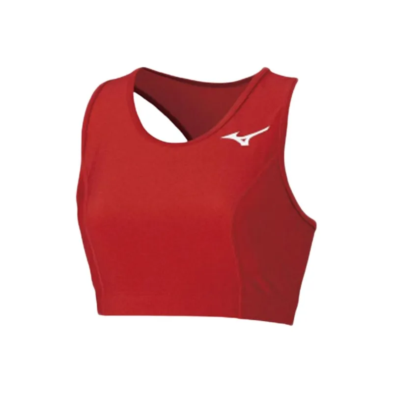 Mizuno Sleeveless Sports Shirts Women's Red-0