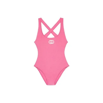 GUCCI One-piece Swimsuit Women's Pink