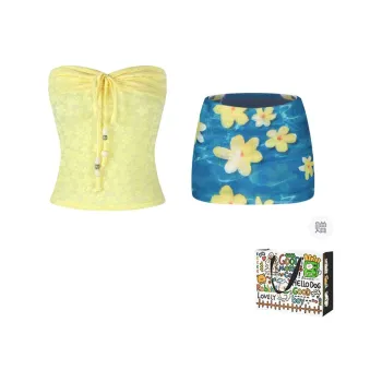 Dippanis Two Piece Skirt Sets Women's