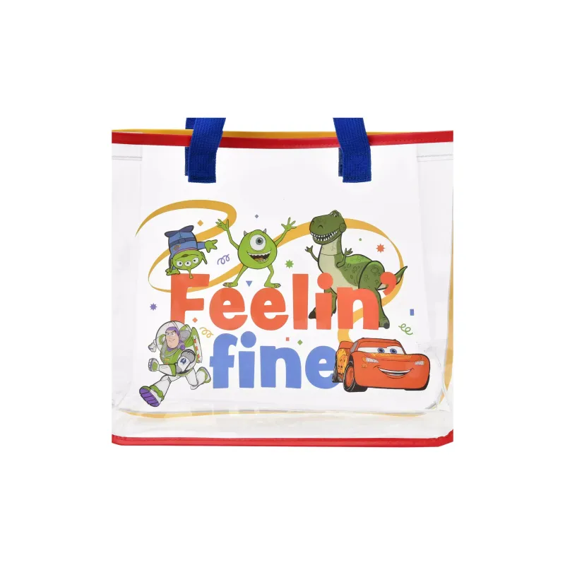 Disney Tokyo Disney, Pixar Letter Figure Print Tote Bag, Shopping Bag, Handbag Kids' Multicolor-3