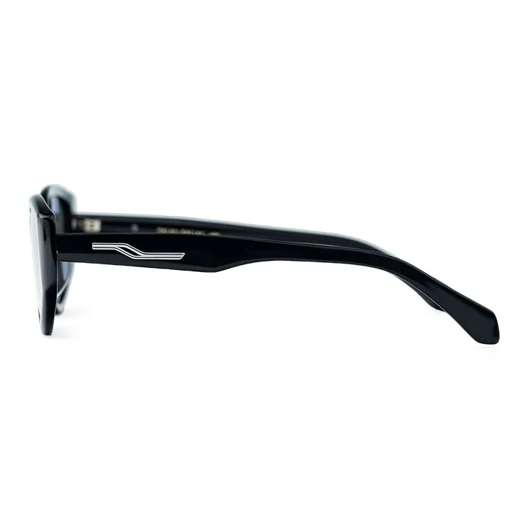 HELEN KELLER Plate Frame Cat Eye Sunglasses Unisex-3