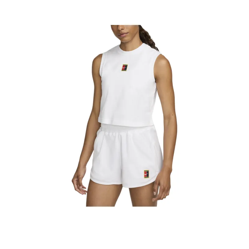 Nike Court Heritage Women's Cropped Tennis Tank Top-0