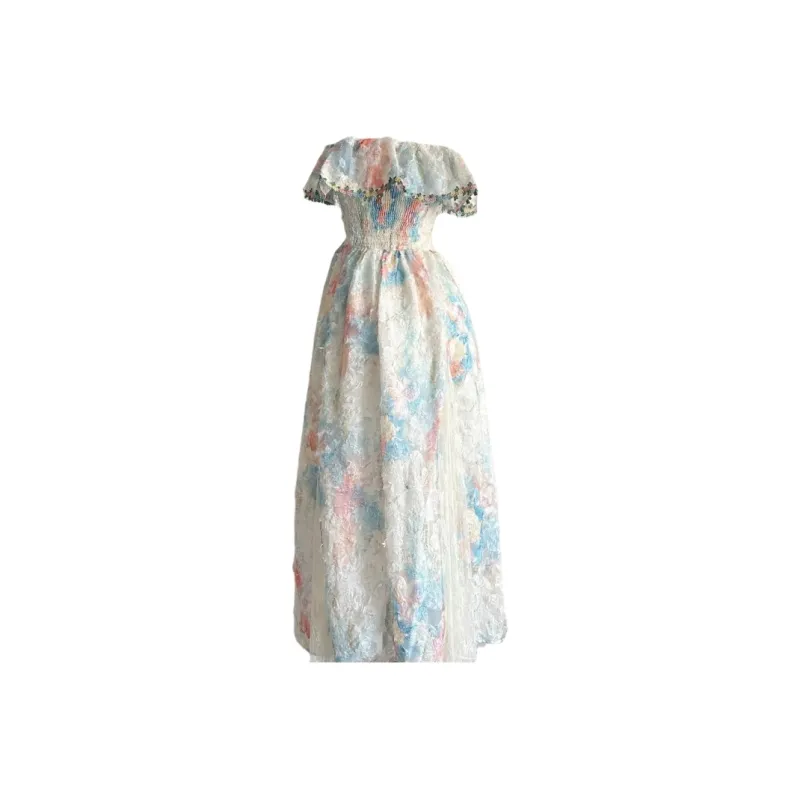 YGPRW Sleeveless Dresses Women's Multicolor-1