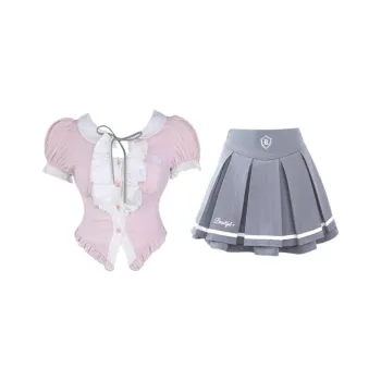 ABCMININ Skirt Set Women's Image Color