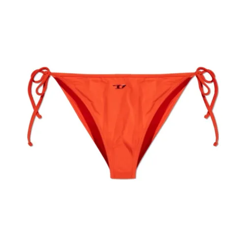 DIESEL Elsa D Pop Logo Plaque Bikini Bottoms