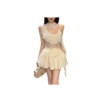 Dior Beauty Two Piece Skirt Sets Women's