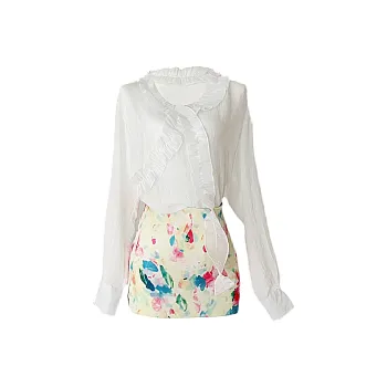 Udon House Two Piece Skirt Sets Women's
