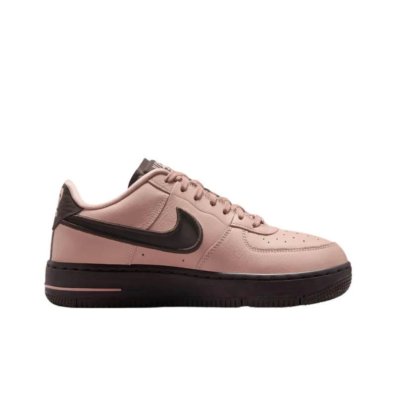 Nike Air Force 1 Anti Slip Wear Resistant Low Top Skateboard Shoes Women's Pink-1