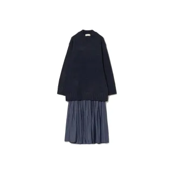 Beams Skirt Set Women's Marine Blue