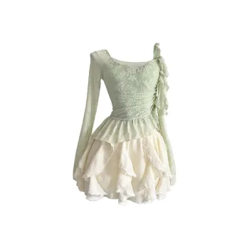 BEAUTIFUL CONFESSION Skirt Set Women's Green
