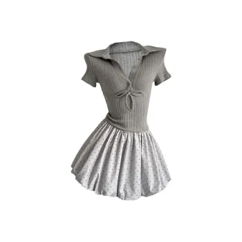 TIBINB Two Piece Skirt Sets Women's