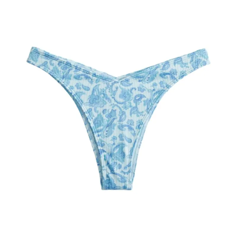 Hollister Swimming Shorts Women's Blue All Over Print-0